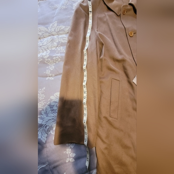 NWT/ Men's Schneiders Cashmere Coat Beigh NWT - Picture 16 of 16